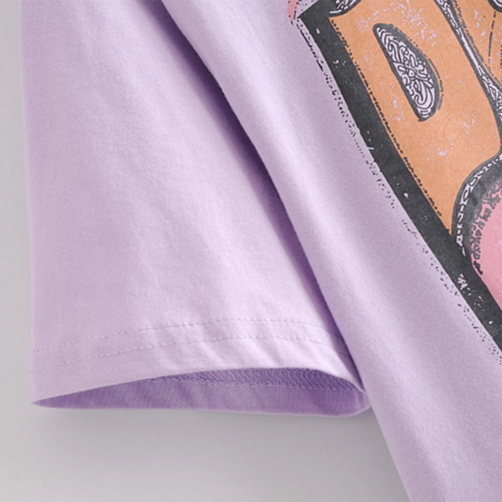Lilac The Doors Rock Band Music Graphic Tee - Picture 4 of 7